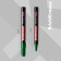A set of permanent markers 4 colors, 0.8-2.2 mm, Erichkrause P-200, alcohol-based ink, mix