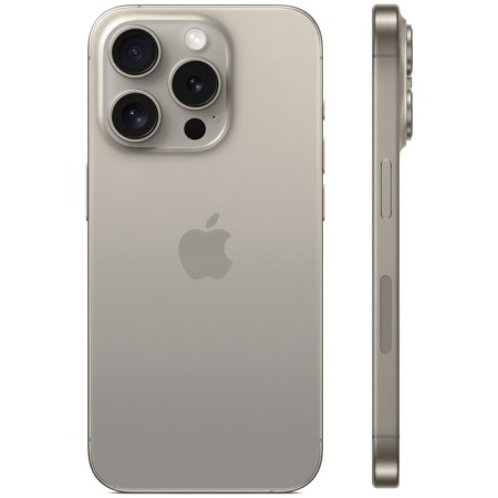 Smartphone Apple A3104 iPhone 15 PRO 256GB titanium monoblock 3G 4G 2SIM 6.1 "1179X2556 iOS 17 48MPIX 802.-1