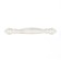 Tundra handle Light, m/o 96 mm, white, with a golden insert