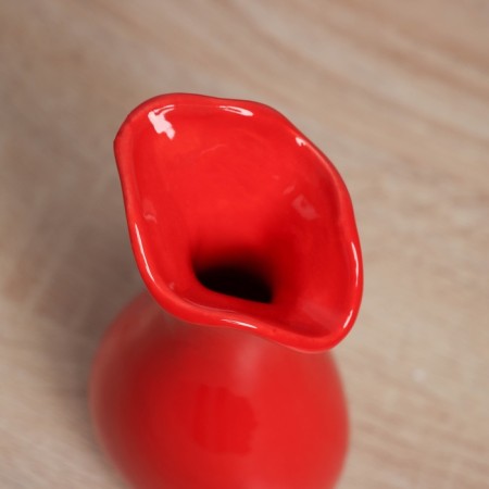 VAZ Coramics Table "Thiago" grace, 16.5x7 cm, red-2