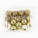 Christmas balls New Year, for the New Year, D = 6 cm, 14 pcs., Golden color