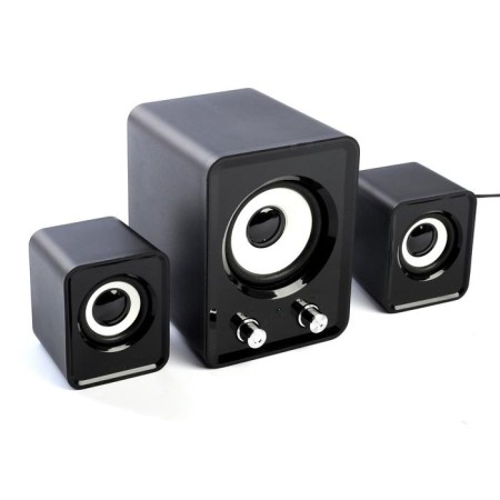 Computer speakers 2.1 Defender Z4, 2x3 W + 5 W, USB, Black-7