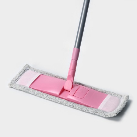 Paul washing mop with a telescopic pen Raccoon, 40 × 14 × 90 (120) cm, microfiber-1