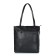 Youth bag, artificial leather, 420x330x140 cm, black/gray