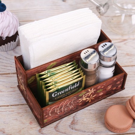 Organizer for kitchen trifles "Coffee Bar"-1