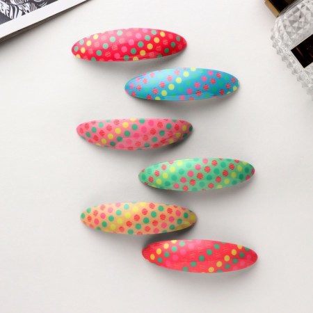 Hair hair clip "Silva" circles Color, 9.5 cm, mix-2