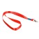 Baiga tape, 15 mm x 80 cm, with a metal carbine, red color