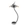 Components for textile suspension system Technical tra130RWC-2B, 6.5x6.5x155 cm, black color