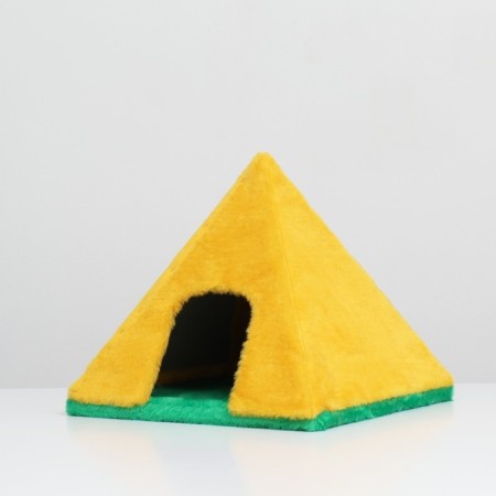 Cat House "Pyramid", 40 x 40 x 38 cm-3