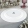 Porcelain dining Porcelain Wilmax Stella Pro, D = 27 cm, white color