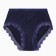 Women's panties, dark blue color, size 54-56