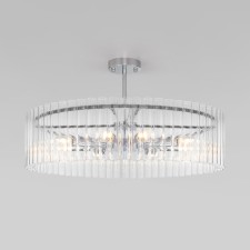 Светильник потолочный Bogate's Flamel 374/8, E14, 8х60Вт, 700х700х380 мм, цвет хром