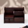 Organizer 5 sections, 1 drawer, a series of Zebrano with Kant Dark, 14*21cm