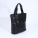Luggage bag, external pocket, long belt, black color