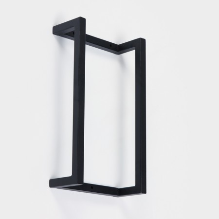 Towel holder, 10 × 23 × 40 cm, black color-3