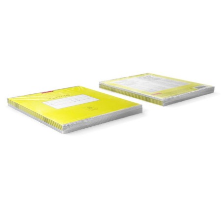 Notebook 12 sheets in the Erichkrause Bright Classe Classic, Cover Cardboard Cover, Yellow-2