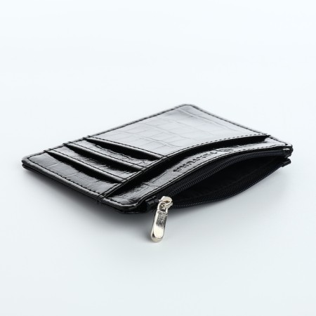 Busmel on leather, Textura, 8 cards, black color-5