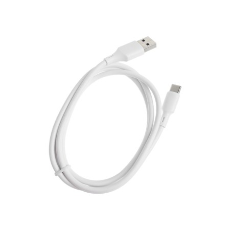 BYZ BC-040, Type-C cable-USB, 3 A, 1 m, silicone, white-2