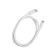 BYZ BC-040, Type-C cable-USB, 3 A, 1 m, silicone, white