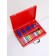 Musical tool Music Life, 25 tones, case, 2 sticks, red