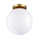 Bosco lamp, 1x9W E27, color gold, IP44