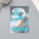 Postcard with seeds "grow itself" "happiness" snake 5*7cm
