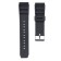 Watch strap, 22 mm G-shock, silicone, L-22 cm, black