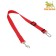 Car seat belt for dogs, 70 x 2.5 cm, red