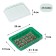 Mini-Pirate for seedlings: coconut tablet D = 3 cm (24 pcs.), Greenhouse 25 × 17.5 cm, jiffy