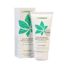 Facial mask natural Synergetic matting, 50 ml