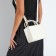 Bag Female Tout with zipper, milk color