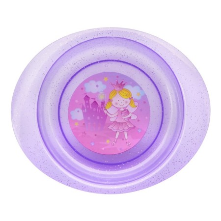 Baby plate for the first dishes "Princess", 400 ml, from 4 months., Mix colors-7