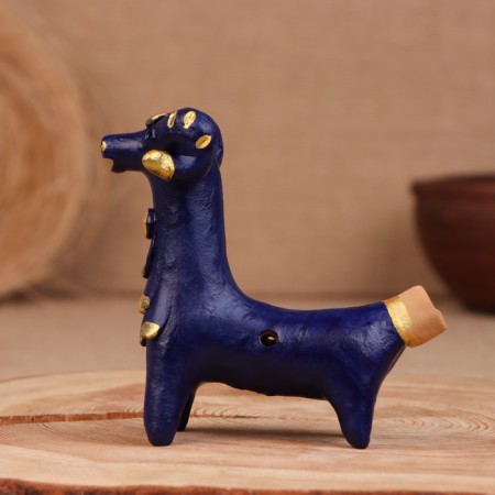Abashevskaya toy "Baran", 11x5x12 cm, Petrova O.V.-1