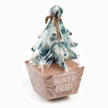 New Year! Black tea, winter cherry "Snow New Year", 20 g-6