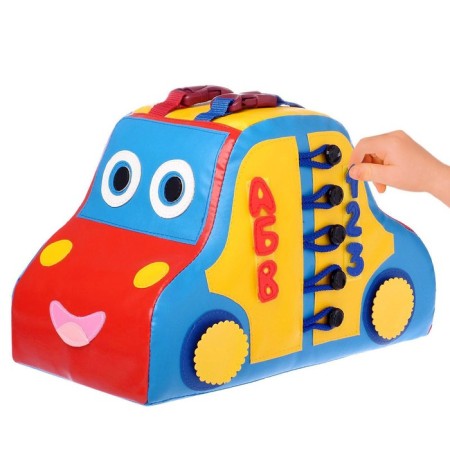 Soft module Tactile "machine", according to the Montessori methodology