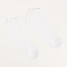 Women's socks, white color, size 25