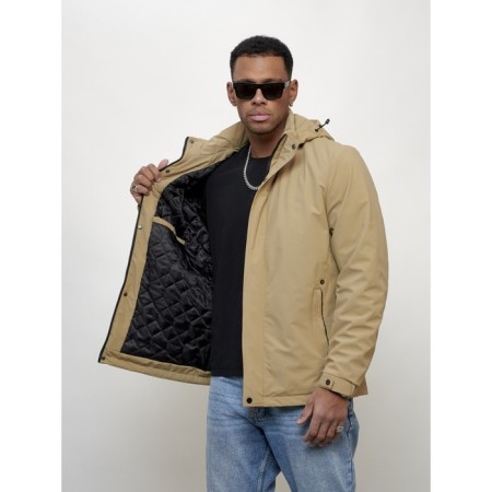 Male spring jacket, size 56, beige color-11