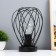 Bigli table lamp E27 40W Black 18x18x20cm Risalux