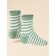 Nosk children, size 16-18, green color, milk, 2 pcs