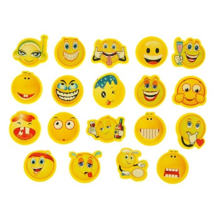 Figure eraser "Smile", mix (barcode on a thing)