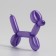 Ball for Twisting latex 250 ", Makarun, set of 10 pcs., Lilac color