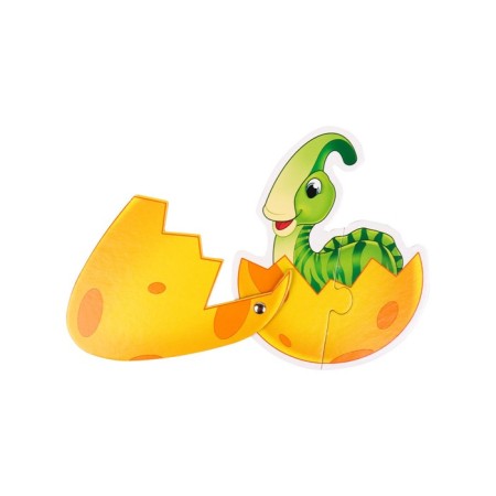 Puzzle "Baby and dinosaurics"-8