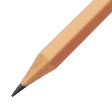 Pencil Black Grain "Designer", HB, hexagonal, sharpened-3