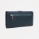 Women's wallet on magnets, green color