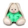 Soft toy "Bunny Mi" in the sweatshirt "Dragon", 15 cm