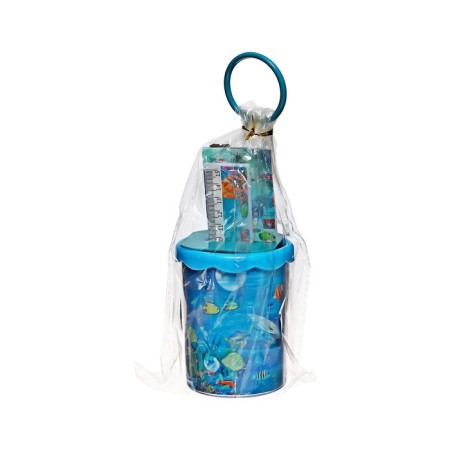 Set of desktop stationery, 6 items, Calligrata "Sea"