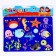 Stencil for kids "Underwater World" with coloring