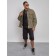 Jeaning jacket men's, size 48, khaki color