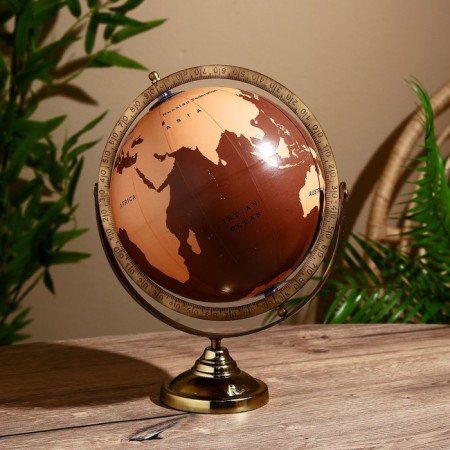 Souvenir Globe "Brass" 22x22x35 cm