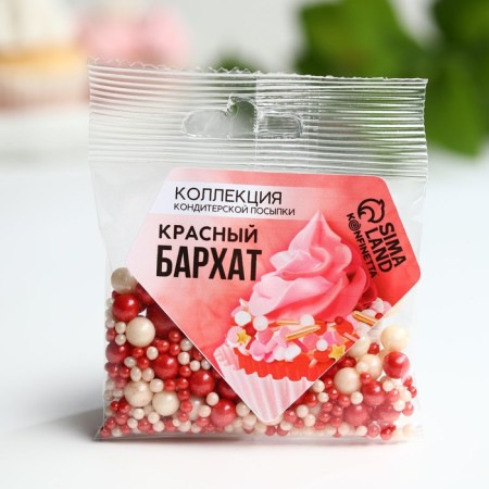 Sprinking confectionery I am: blue, red, white, 25 g.-5